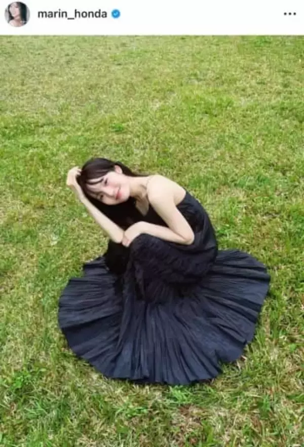 本田真凜、真っ赤な衣装で氷上ターン...最高にキュート！　「女神だ」「いつも可愛くて綺麗」