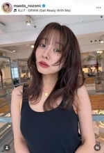 夫はイケメン年下サッカー選手...前田希美、ミニ丈ふわふわドレスで色気にドキっ　「天使」「可愛いすぎるぅ～」