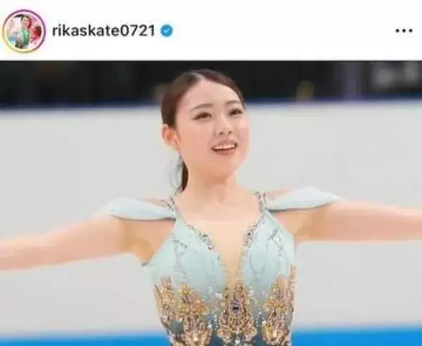 紀平梨花、鮮やかブルーのシャツワンピで「可愛さパーフェクト」「どんどんキレイに」　氷上と雰囲気変わって