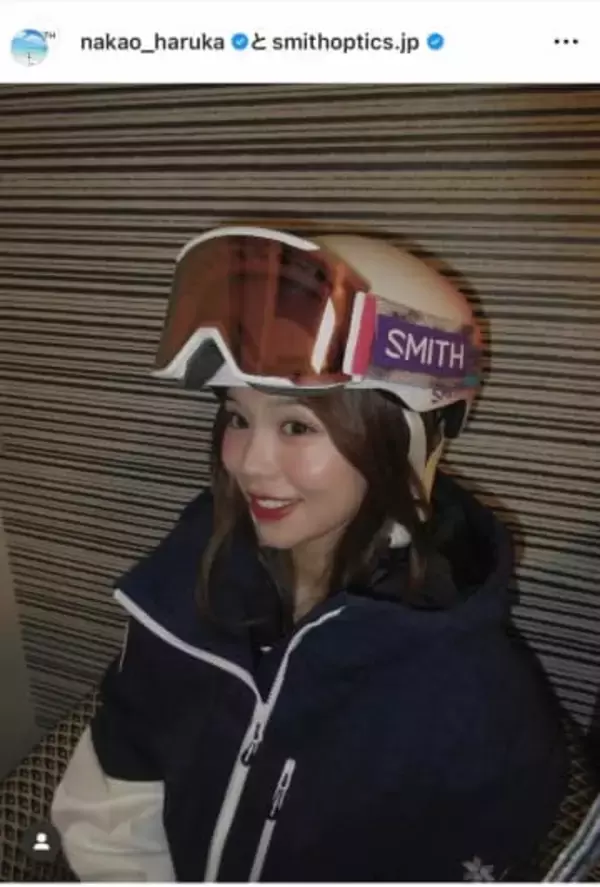 美女モーグル・中尾春香、どアップ「激カワ」ショットが破壊力抜群　「めちゃくちゃ可愛い」「笑顔がとても素敵」