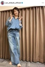 元宝塚・紫吹淳、金髪ショートに激変イメチェンがステキ大絶賛　すらり神スタイルで「カッコ良すぎ」