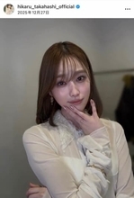 高橋ひかる、超ミニ×ニットの冬コーデで衝撃の神スタイル　「めっちゃ可愛いですー」ファン悶絶