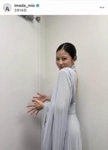 今田美桜、ドキっ...色気ダダ漏れタイトなロングドレスでまぶしすぎ　「まって、めっちゃ可愛い！」