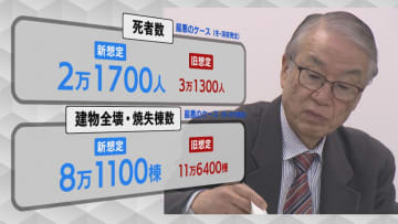 南海トラフ巨大地震　県独自の「新たな被害想定」公表【徳島】