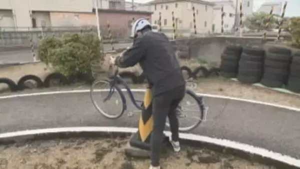 自転車の「酒気帯び運転」どれだけ危険か　記者が体験【徳島】