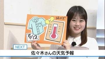 【動画】12日は日中汗ばむ陽気に　佐々木予報士の天気予報（11日：19:00）