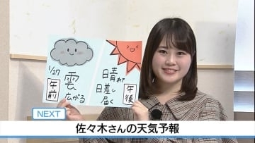 27日 午後は晴れるも防寒を！　佐々木予報士の天気予報（26日：19：00）