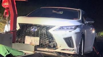 【続報】手配車両がパトカーに追突・阿波市山中に放置し逃走中　警察が70人態勢で行方追う【徳島】