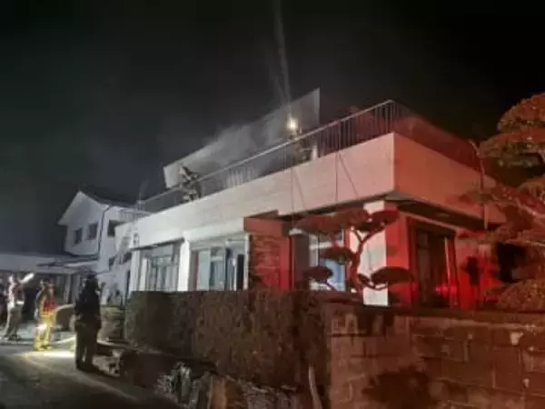 【速報】徳島市北沖洲で住宅火災　消防車11台出動【徳島】