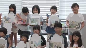 小学生がミニチュアの部屋づくりを　鴨島町で体験イベント【徳島】