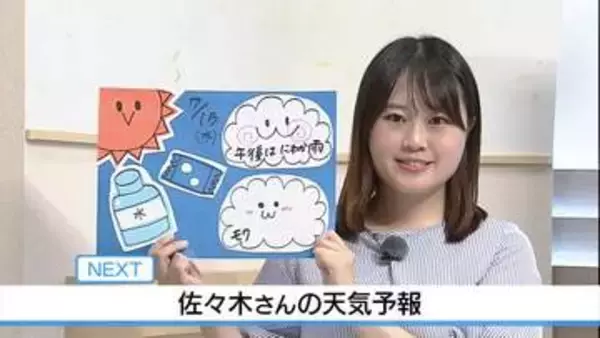 【動画】15日も厳しい暑さ にわか雨の可能性　佐々木予報士の天気予報（14日：19:00）
