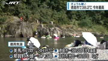 猛暑続く…徳島市では38.2℃と今年一番の暑さ【徳島】