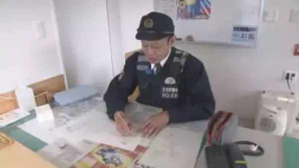 プロ顔負け！　お絵描き お巡りさん【徳島】