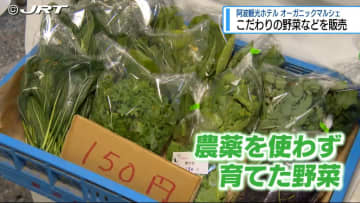 こだわりの野菜などを販売 「あわかんオーガニックマルシェ」【徳島】