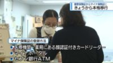 「マイナ保険証」に本格移行　医療機関の窓口は…【徳島】