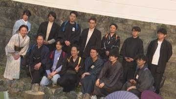 まるで戦国時代の戦略会議　和装姿の事業者が城で鳴門の活性化話し合う【徳島】