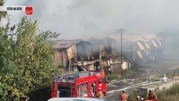 【続報】石井町の養鶏場火災　鶏舎2棟全焼・3万羽焼け死ぬ【徳島】