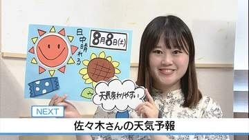 【動画】8日は午前天気変わりやすい 「猛暑日」予想も　佐々木予報士の天気予報（7日：19:00）