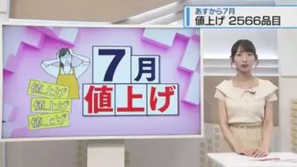 「麦茶よ、お前もか」　7月から食料品など2566品目値上げ【徳島】