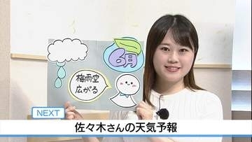 【動画】4日は梅雨空広がる　日中汗ばむ陽気　佐々木予報士の天気予報（3日：19:00）