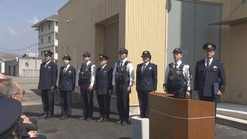 北島町に初めて「交番」できる　9人が24時間体制で勤務【徳島】