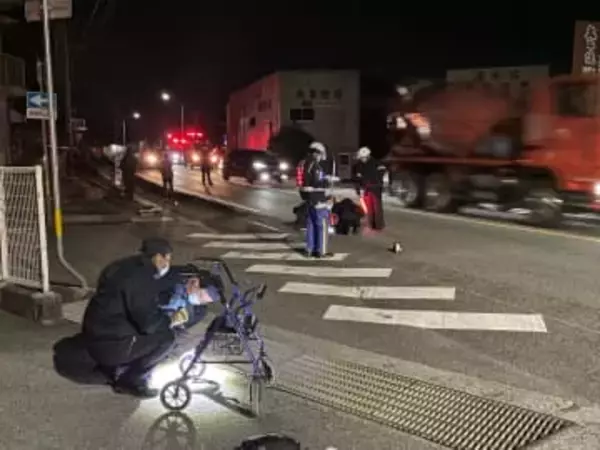 【速報】高齢女性はねられ心肺停止　鳴門市大麻町の県道【徳島】