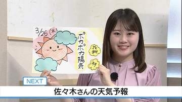 【動画】26日は天気回復　日中ポカポカ 　佐々木予報士の天気予報（25日：19:00）【徳島】