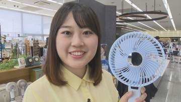 ゴリラの扇風機！？　進化する「暑さ対策グッズ」紹介【徳島】