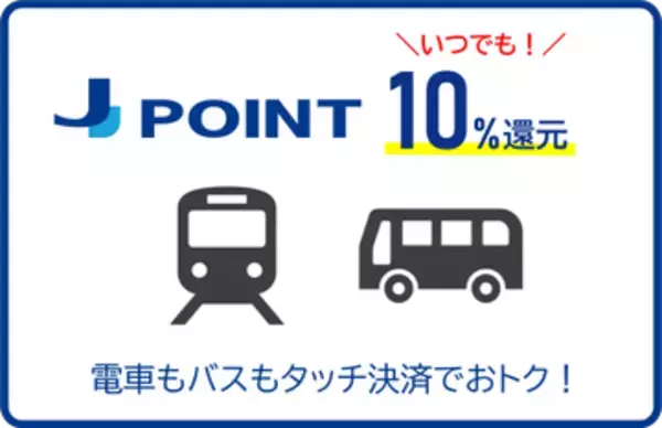 クレカ乗車で10%還元、JCB