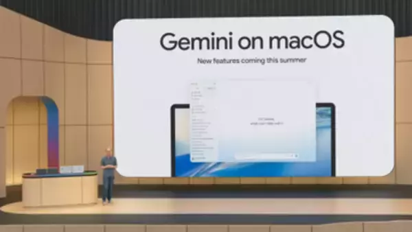 macOS版「Gemini」アプリが配信、今夏にローカルファイル操作や新音声機能を追加
