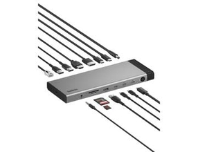 ベルキン、「Thunderbolt 5」対応の14-in-1ドック発売　最大140W給電や8Kマルチ表示に対応