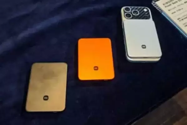 シャオミのモバイルバッテリー「Ultrathin Magnetic Power Bank 5000」に新色追加