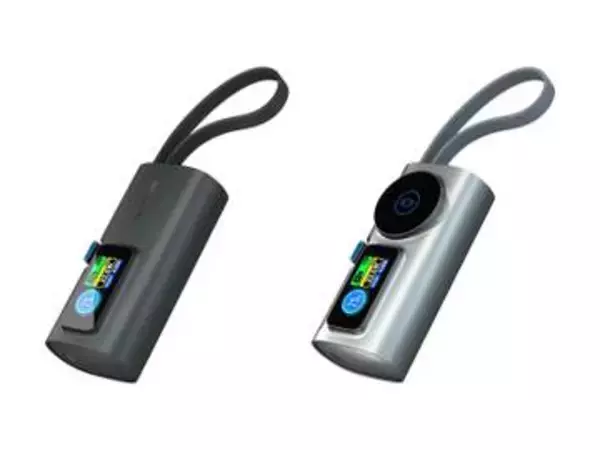 MATECH、USB-C直挿しのモバイルバッテリー「PowerNano 5000」2種を発売