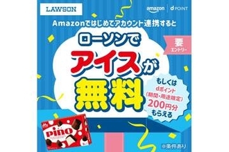 ドコモのdアカウントとAmazon連携でアイスもらえる