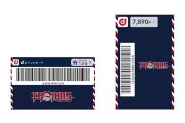 「dポイント/d払い」アプリに福大大濠TROJANSの応援券面、買い物で支援できる