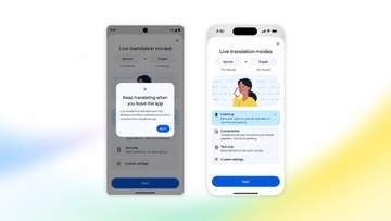 Google 翻訳、Androidは画面ロック中もライブ翻訳　iPhoneは受話口から再生