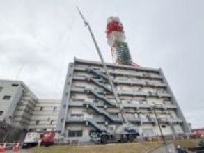 NTT東、青森八戸ビルの鉄塔「倒壊のリスクなし」　8日の地震受け調査