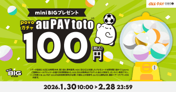 povo2.0、「mini BIG」とデータトッピングのセットを期間限定で提供