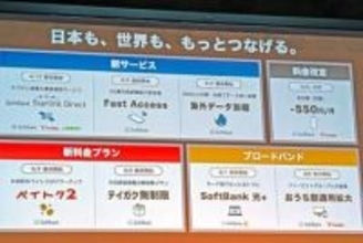 ソフトバンクの10日の発表まとめ――3つの新料金プランを発表　既存プランの値上げも