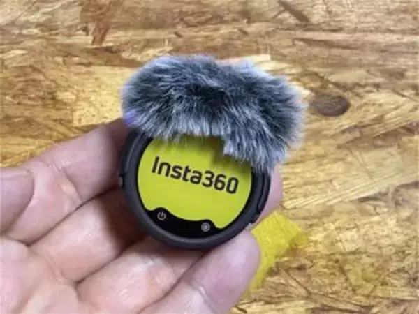 [みんなのケータイ]ワイヤレスマイク用にInsta360 Mic Proのトランスミッターだけ購入してみた