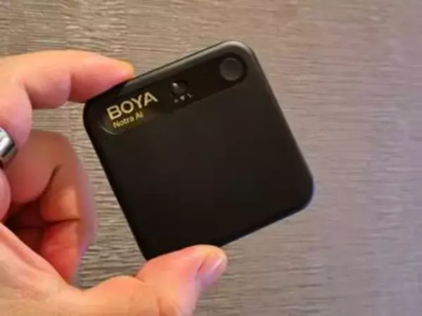 [本日の一品]MagSafeで気軽に取り付けられるAIボイスレコーダー「BOYA Notra」
