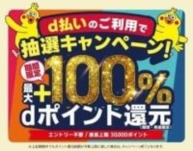 ドコモ「d払い」自治体キャンペーン、2月は岡山市や広島市などで最大100％還元