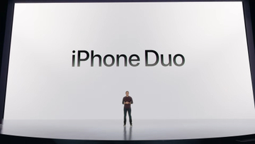 アップル、折りたたみ「iPhone Duo」発表