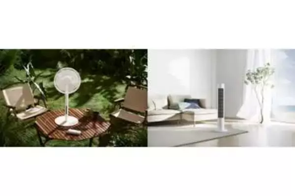 シャオミ、新型タワーファンやUSB-C給電のスマート扇風機を発売