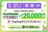 「LINEMO週穫祭5月3週目、PayPayを最大8000円相当増額」の画像1