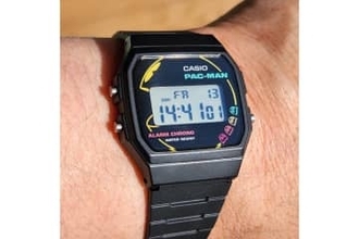 [本日の一品]チプカシの王道「F-91W」がパックマンと合体した至高のチプパク腕時計を手に入れた