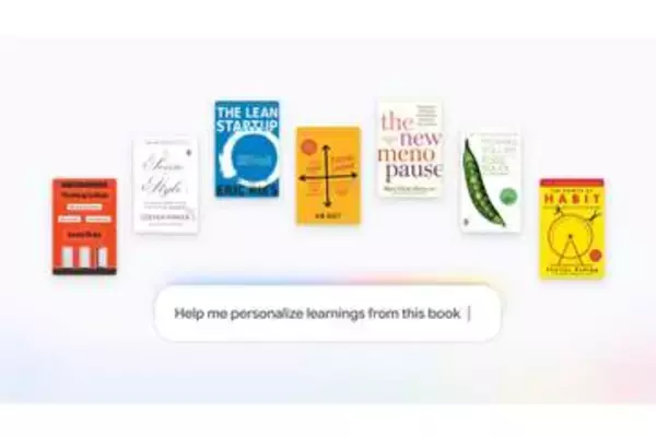 米Googleの「Gemini Notebook」で購入した本10万冊をAIが解説する新機能、Google Play ブックスの書籍を取り込める