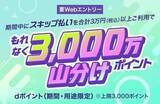 「ドコモのdカードに「スキップ払い」導入、3000万ポイント山分けも」の画像1
