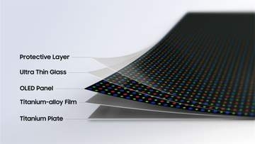 サムスン、折りたたみ画面の新技術「Flex Titanium」を発表　さらに折り目を軽減