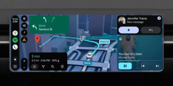 グーグル、「Android Auto」のアップデート発表　Gemini統合や3D没入型ナビなど